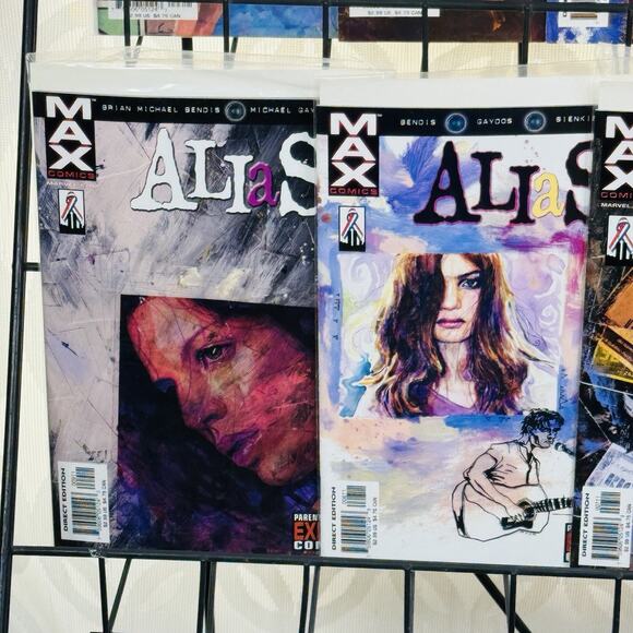 Alias 3 5-10 18-20 23 Lot (Jessica Jones) Bendis/Gaydos Marvel Max Comics - Picture 7 of 7